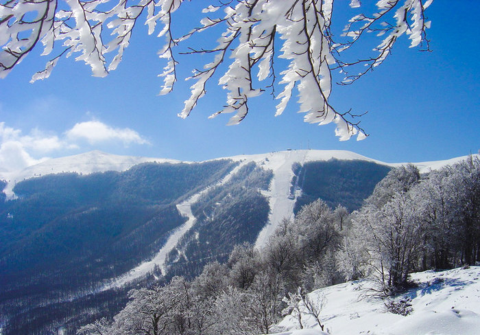 Χειμερινά σπορ: Χιονοδρομικό κέντρο 3-5 Πηγάδια στη Νάουσα - Πίστες [18km]